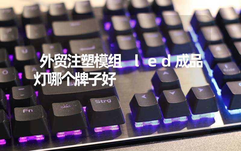 外贸注塑模组 led成品灯哪个牌子好